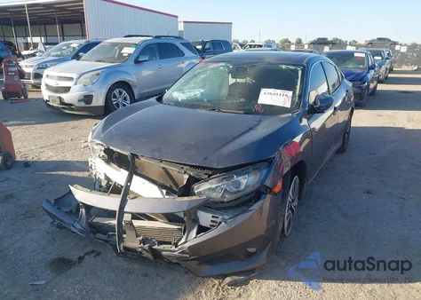 2018 Honda Civic Ex-T из США, поврежденный, VIN JHMFC1F37JX038034